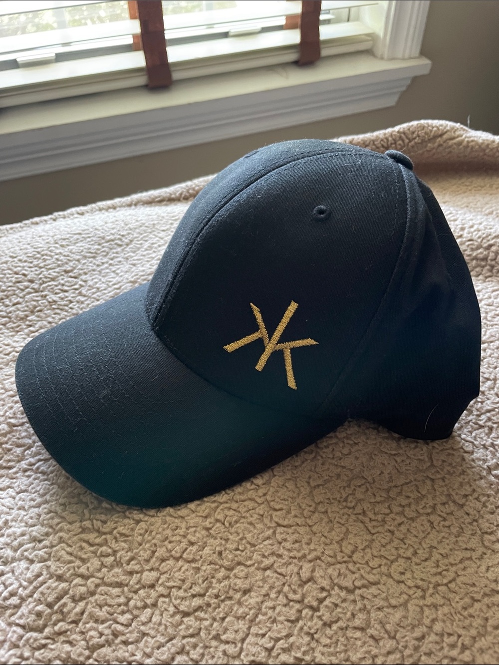 HakkasanLV Embroidered Black Baseball Cap - L/XL